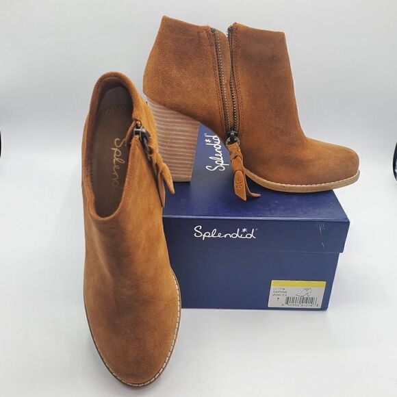 Splendid Daphne Ankle Booties Women Size 7 - Picture 1 of 16